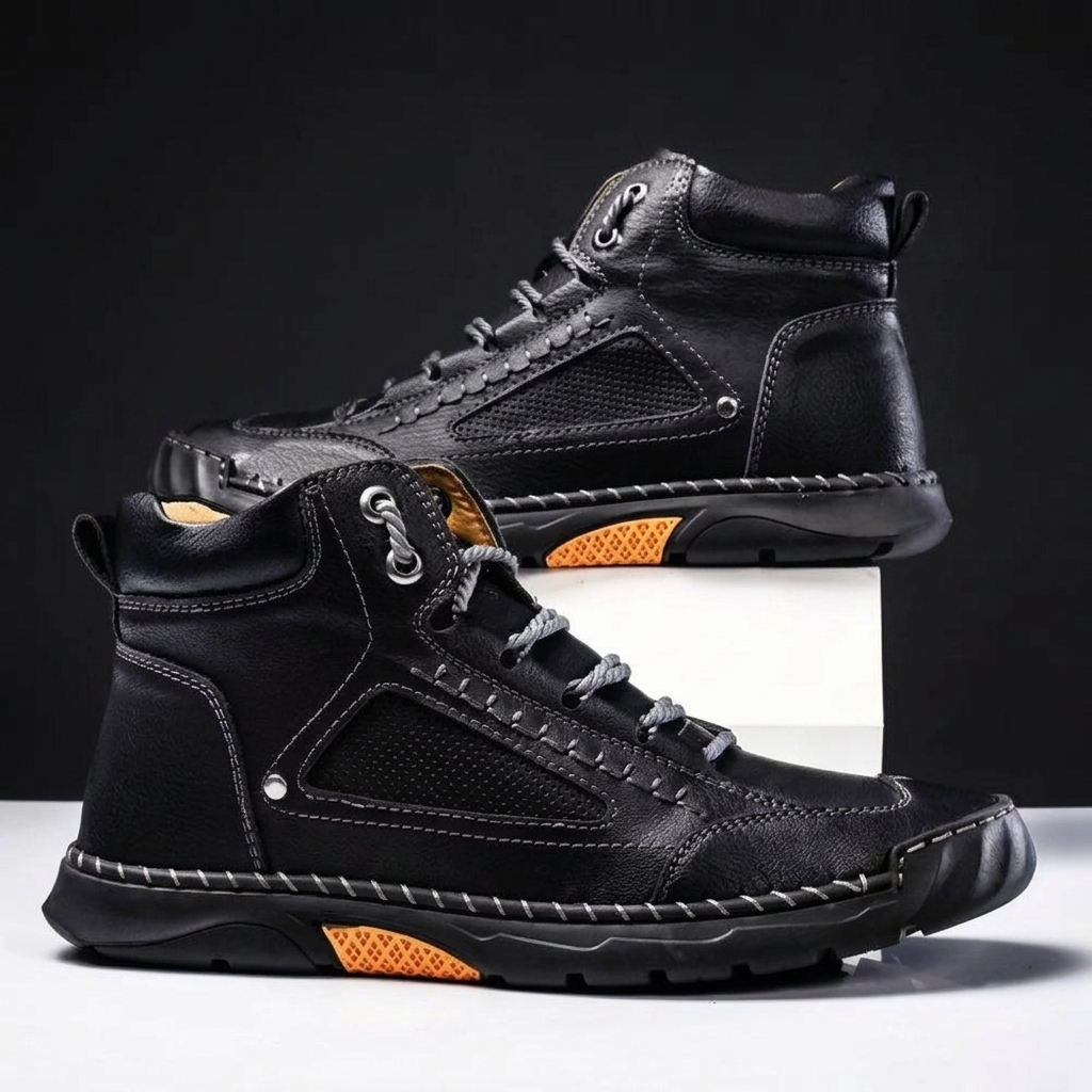 DRAXFORD RUGGED HIGH-TOP BOOTS