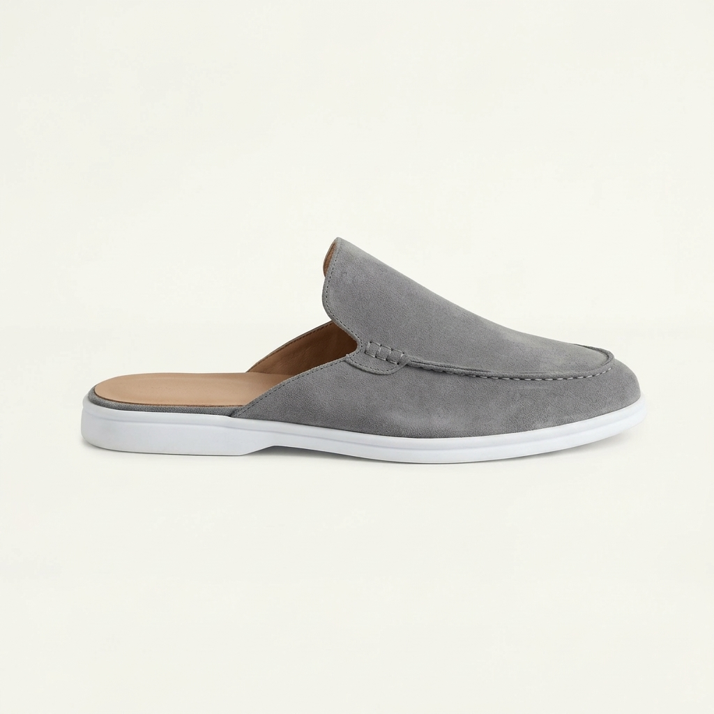BRACKENLEIGH SUEDE BACKLESS LOAFERS