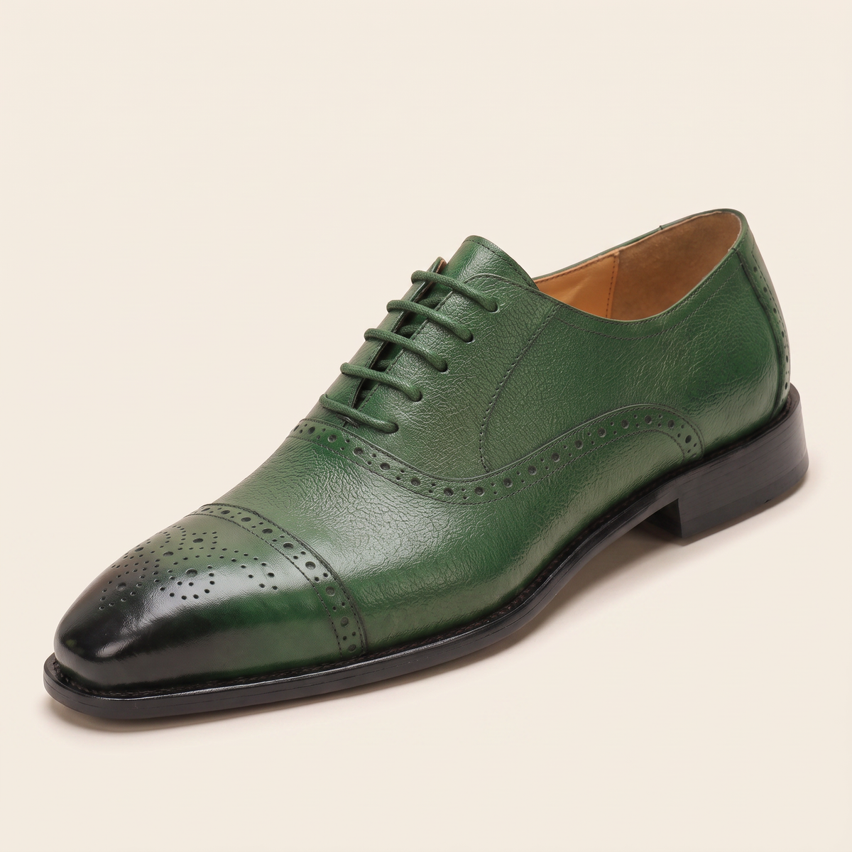 HUXLEY PREMIUM LEATHER LACE-UPS