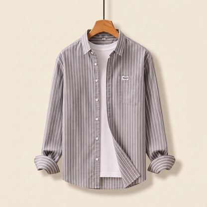 WHITLOCK STRIPED COTTON SHIRT