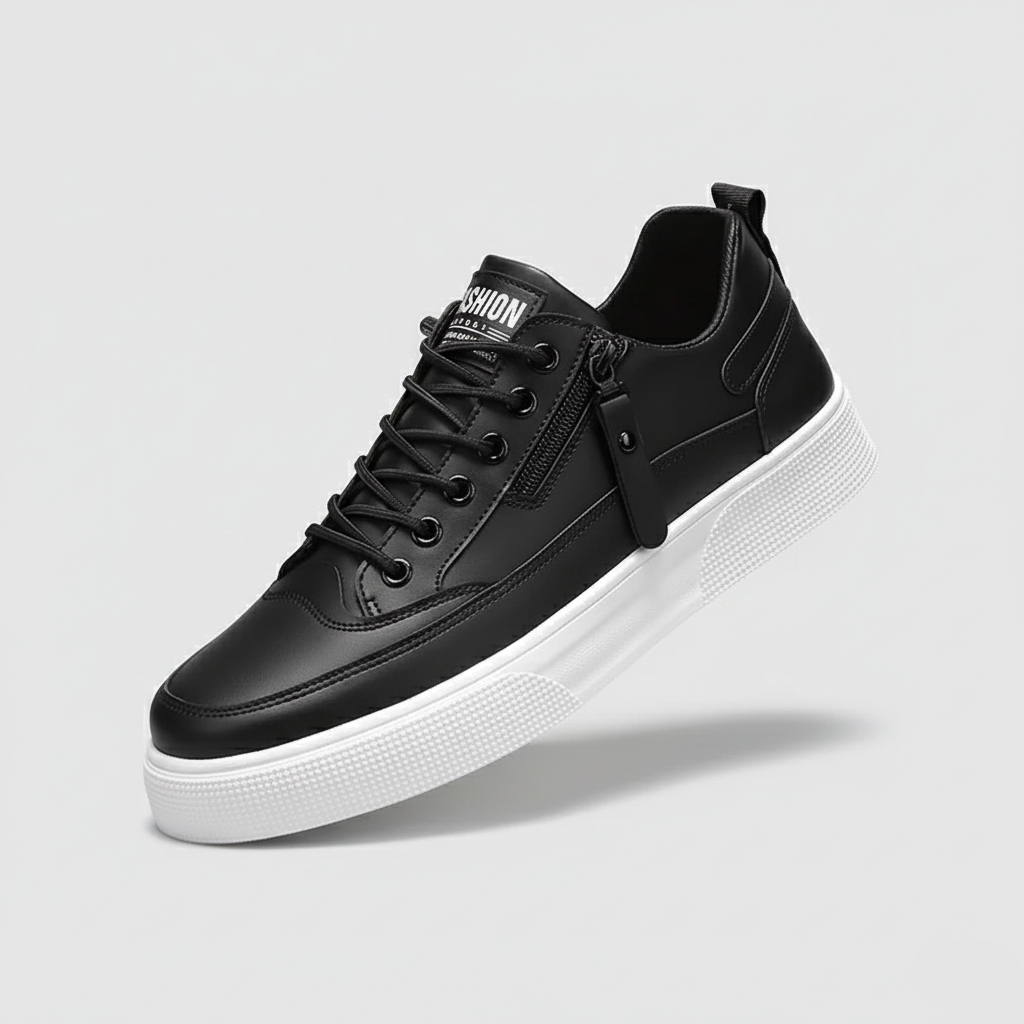 SORRENTO LEATHER TRAINERS