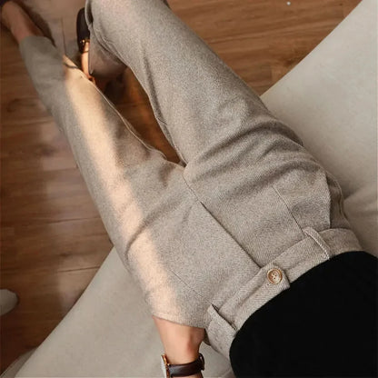 BECKFORD WOOL TROUSERS