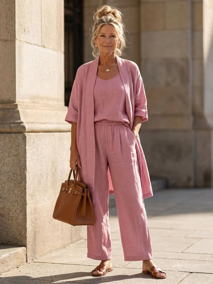 IMOGEN LIGHTWEIGHT CARDIGAN SET