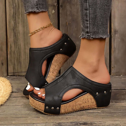 TESSA LUXE STUDDED SANDALS
