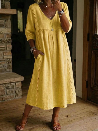 FLORA CASUAL LACE DRESS