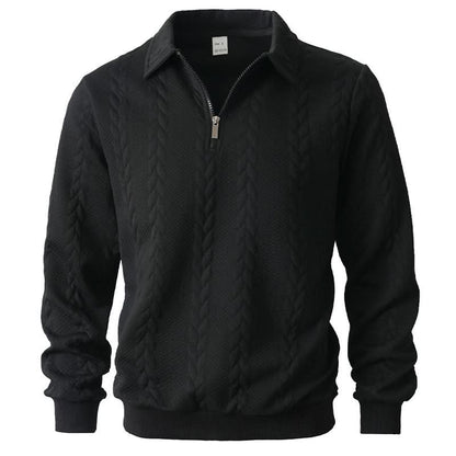MARION ELEGANT ZIP POLO