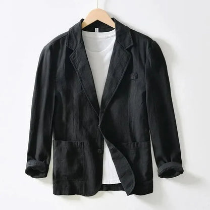 RIVERTON LINEN BLAZER