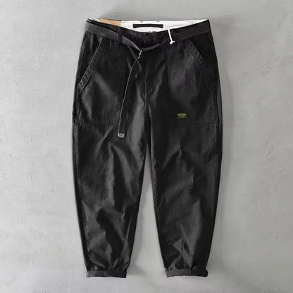 ASHBOURNE RETRO COTTON PANTS
