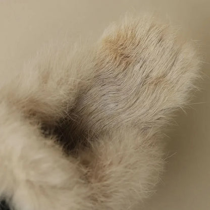 VELOURA SUEDE SHEARLING MULES