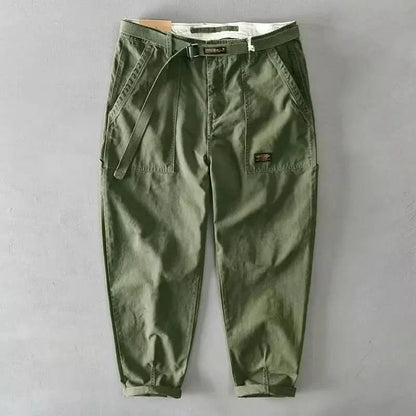 ASHBOURNE RETRO COTTON PANTS