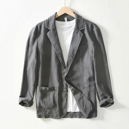 RIVERTON LINEN BLAZER
