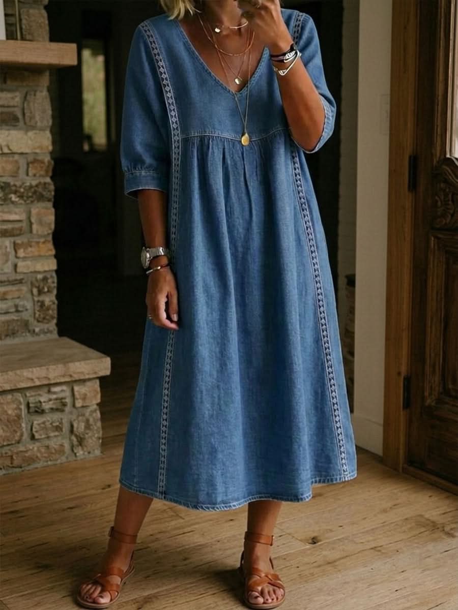 FLORA CASUAL LACE DRESS