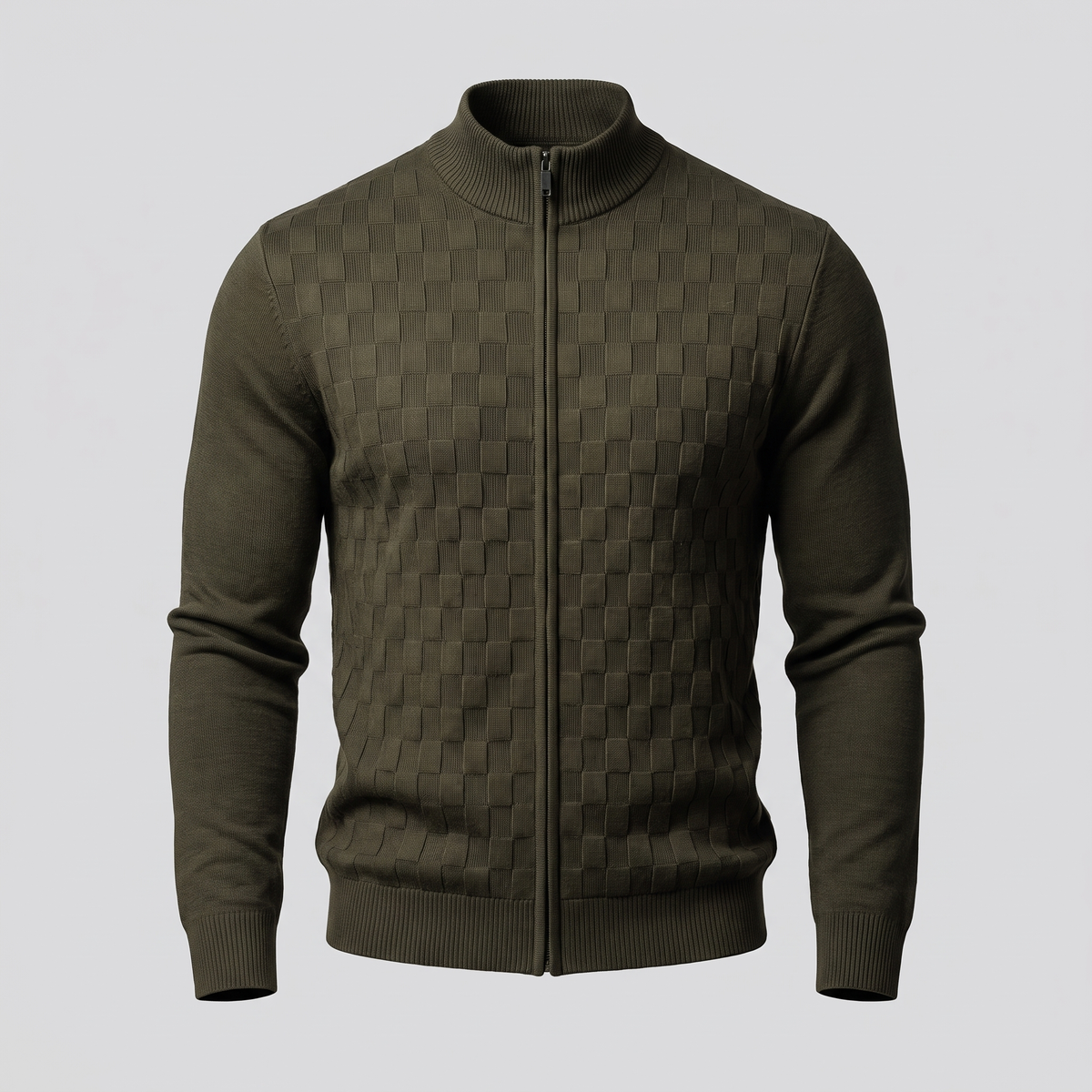 ALDRIC ZIP CARDIGAN