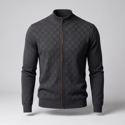 ALDRIC ZIP CARDIGAN