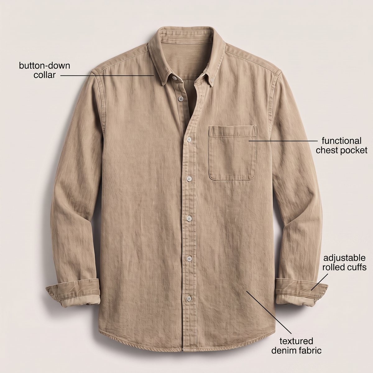 ALEXANDAR SIGNATURE DENIM SHIRT