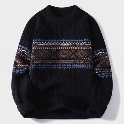 ARVID NORDIC KNIT SWEATER