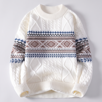 ARVID NORDIC KNIT SWEATER