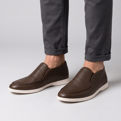AUREX LEATHER LOAFERS
