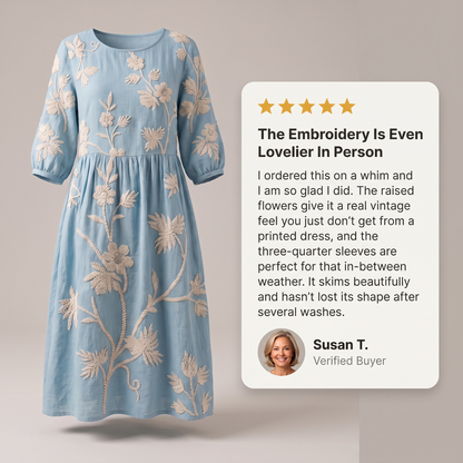 CASUAL VINTAGE DRESS