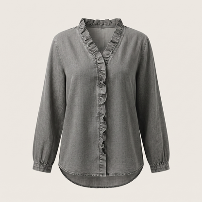 CELESTE RUFFLE TOP