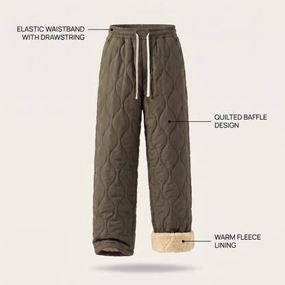 CLOUD COMFORT QUILTED PANTS