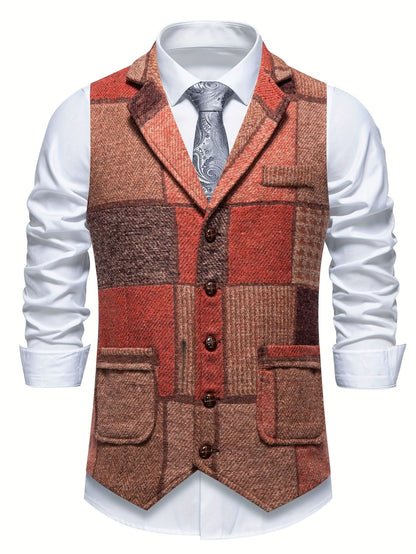 CALDWELL HERRINGBONE VEST