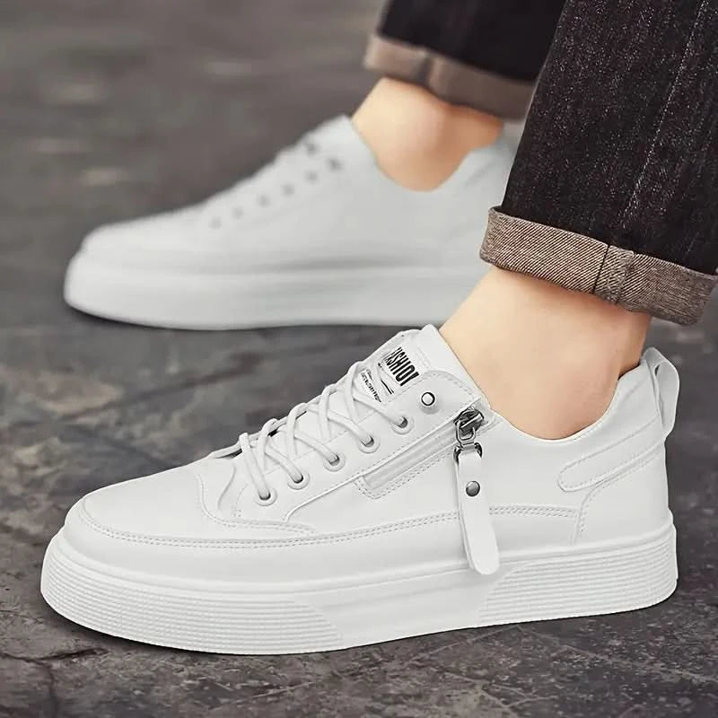 SORRENTO LEATHER TRAINERS