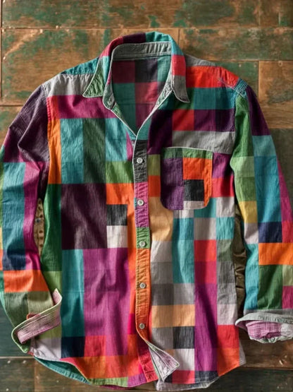 RIVERTON PATCHWORK SHIRT