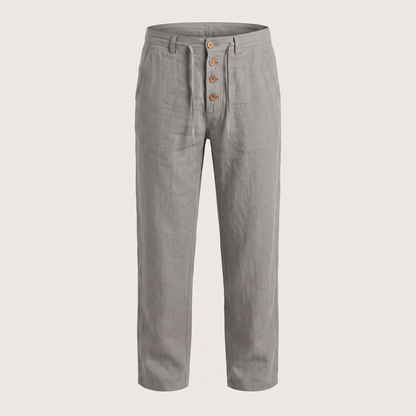 ETHAN LINEN TROUSERS