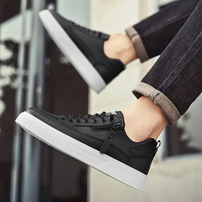 SORRENTO LEATHER TRAINERS