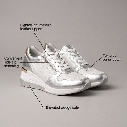 FLEXI ZIP WOMEN'S SNEAKERS
