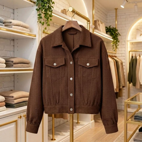 FIORA CORDUROY LANTERN JACKET