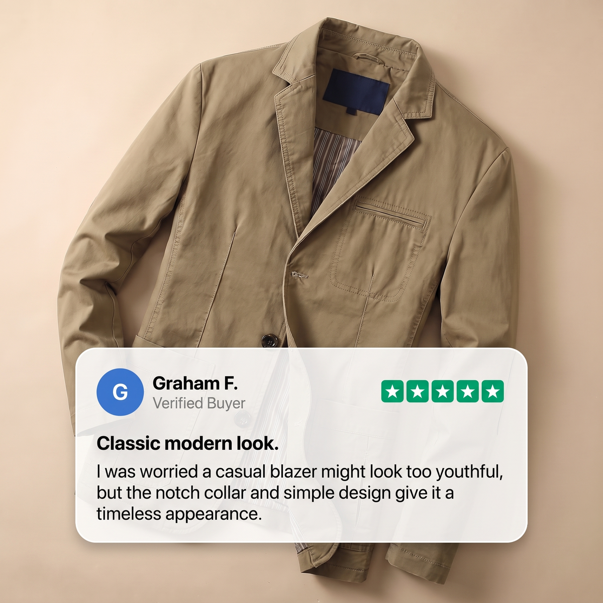 WESTBOURNE COTTON BLAZER