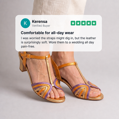 BRIARMONT SUNSET STRAP SANDALS