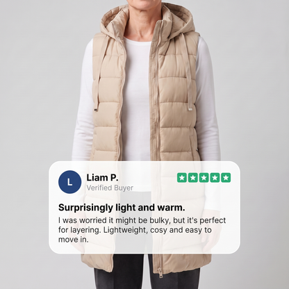 ZYRIC LONG PUFFER VEST