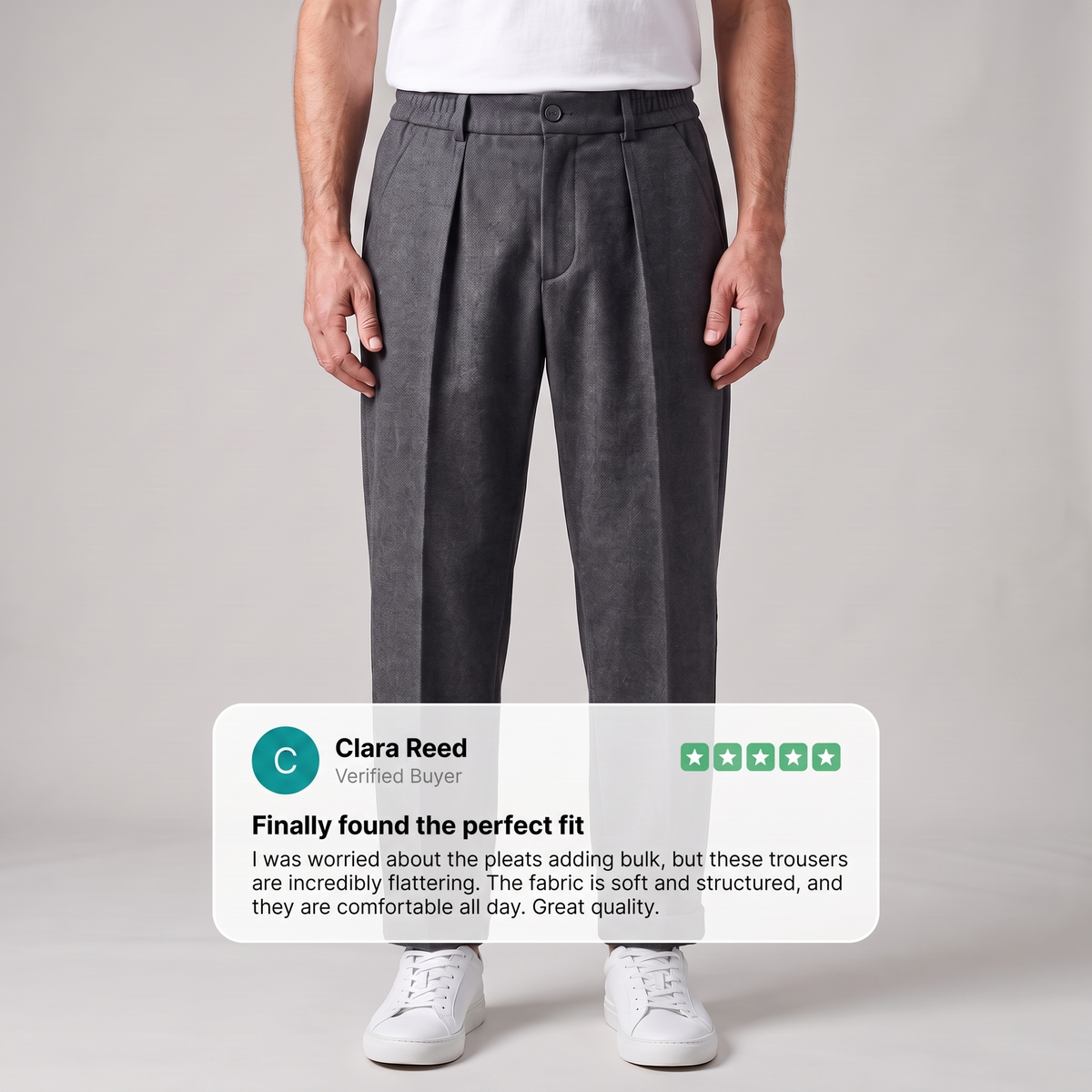 ALVERTON TAILORED TROUSERS