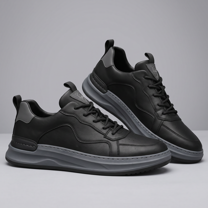 HUDSON LEATHER SNEAKERS