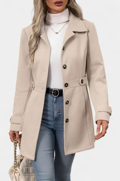 ELOISE BELTED MID-LENGTH COAT