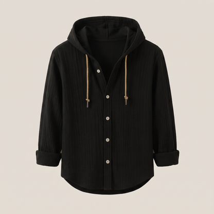 LANGFORD HOODED SHIRT JACKET