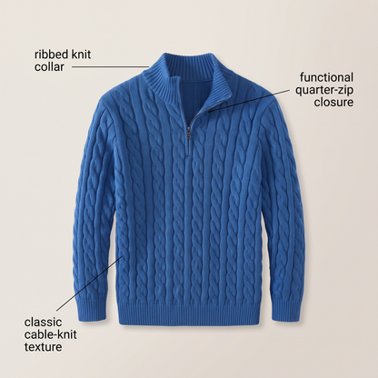 MILANO COTTON KNIT SWEATER