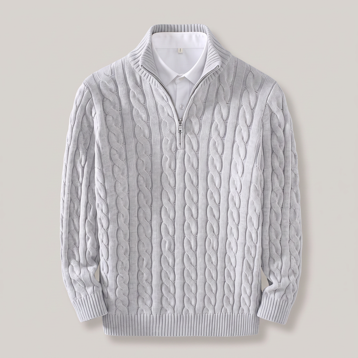 MILANO COTTON KNIT SWEATER