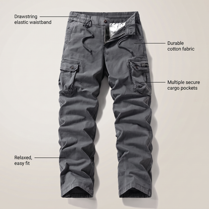 PORTWELL CASUAL UTILITY TROUSERS