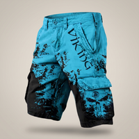 Light Blue and Black