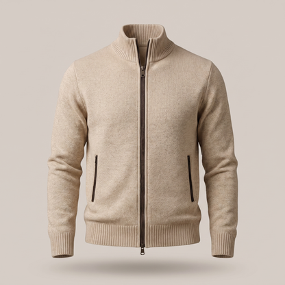 RAVINO ZIP-UP CARDIGAN
