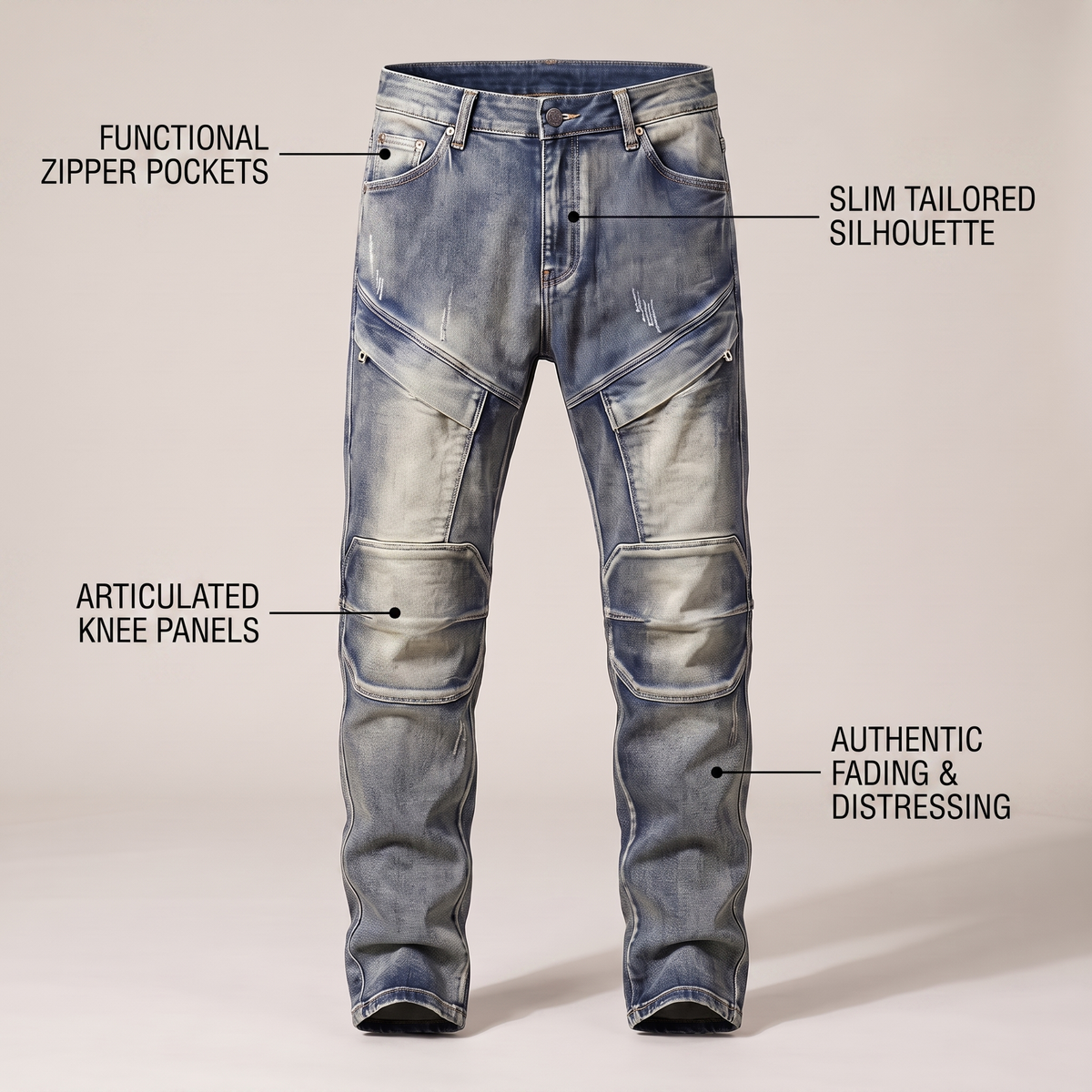 ROCCO STRAIGHT JEANS