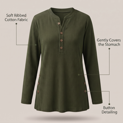 SERENITY EASE TUNIC TOP