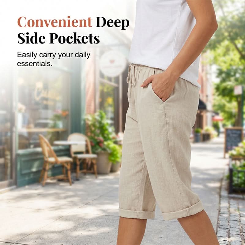 FREYA COMFORT CAPRI TROUSERS