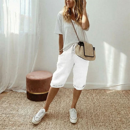 FREYA COMFORT CAPRI TROUSERS
